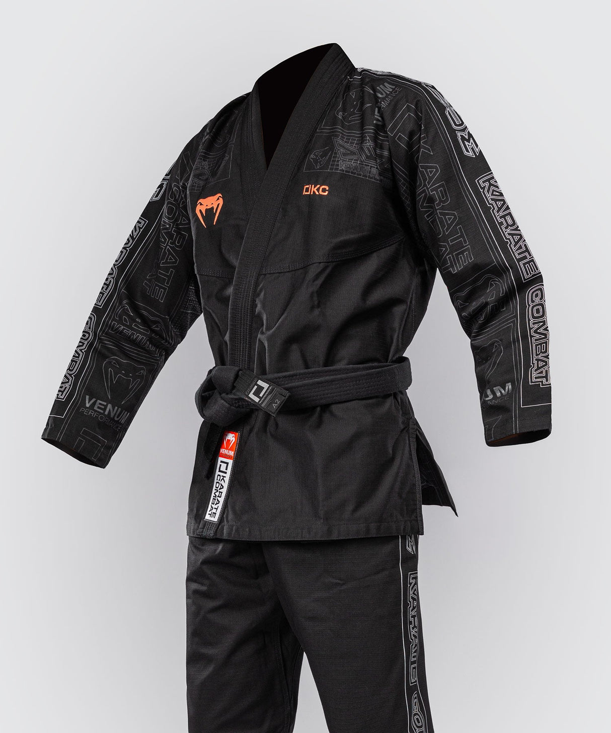 Venum x Karate Combat Karate-Gi - Schwarz/Grau