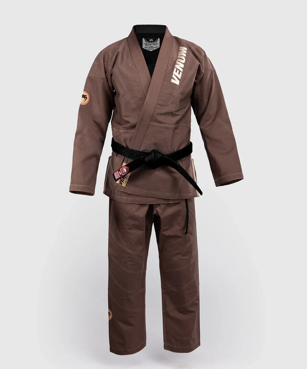 Venum Elite 5.0 – 450 – BJJ Gi – Dunkelbraun