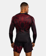 Venum Rashguard Spectre Lange Ärmel - Schwarz/Rot