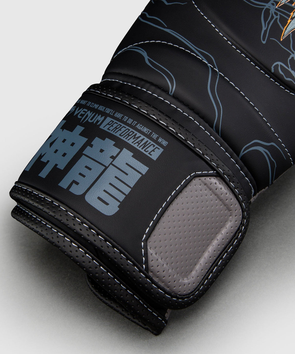 Venum Boxhandschuhe Thunder Dragon - Schwarz/Grau/Kupfer