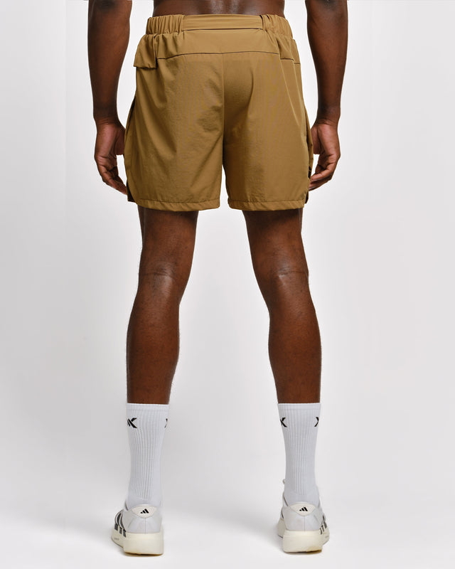 Caged 2-in-1 Running Shorts Stride – Olivgrün