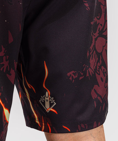 Venum Trainingsshorts Sukuna - Schwarz/Hellbeige