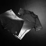 Hayabusa Rashguard Apex Nova Kurzarm Damen - Grau