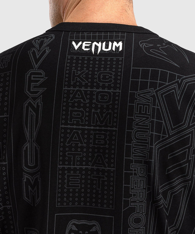 Venum T-Shirt Karate Combat - Schwarz/Grau