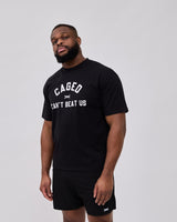 Caged Club T-shirt - Schwarz