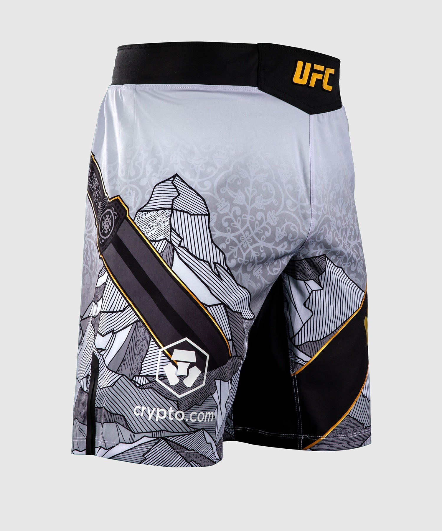Venum UFC MMA Shorts Islam Makhachev - Weiß/Schwarz