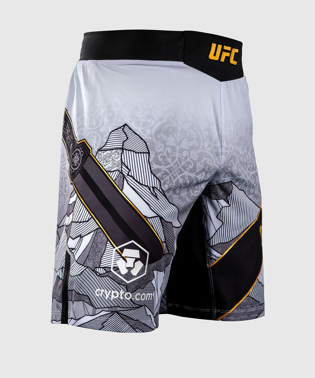 Venum UFC MMA Shorts Islam Makhachev - Weiß/Schwarz