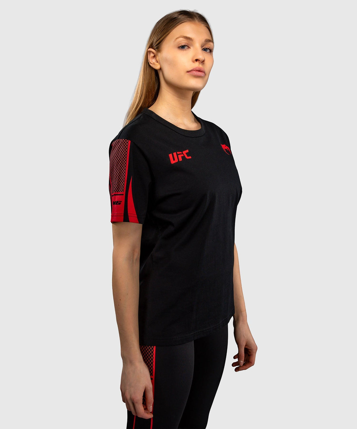 Venum UFC T-Shirt Unity Kurzarm Damen – Schwarz