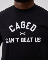 Caged Club T-shirt - Schwarz
