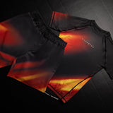 Hayabusa Rashguard Apex Nova Kurzarm - Orange