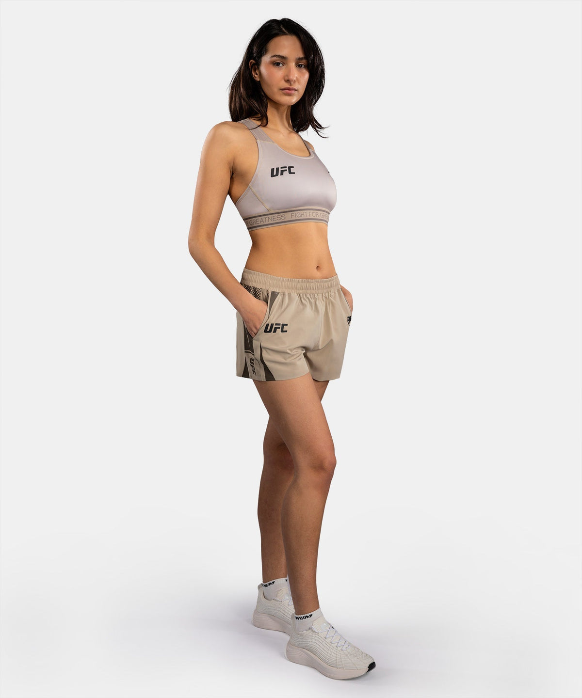 Venum UFC Trainingsshorts Unity Damen - Sand