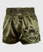 Venum Muay Thai Shorts Classic - Kaki Grün