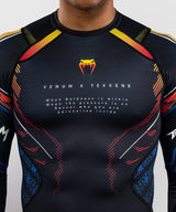 Venum Rashguard TEKKEN 8 Yoshimitsu - Zwart/Oranje - foto 5