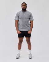 Caged Classic T-Shirt - Washed Grau