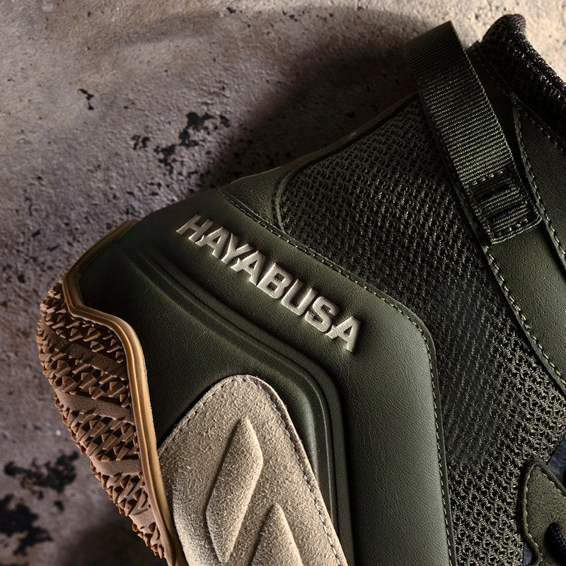 Hayabusa Boksschoenen Talon - Kaki Groen/Beige
