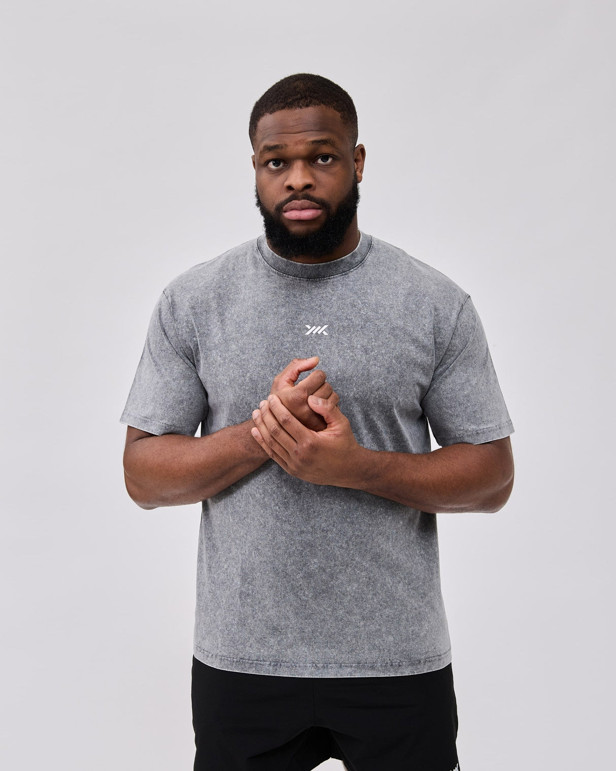 Caged Classic T-Shirt - Washed Grau