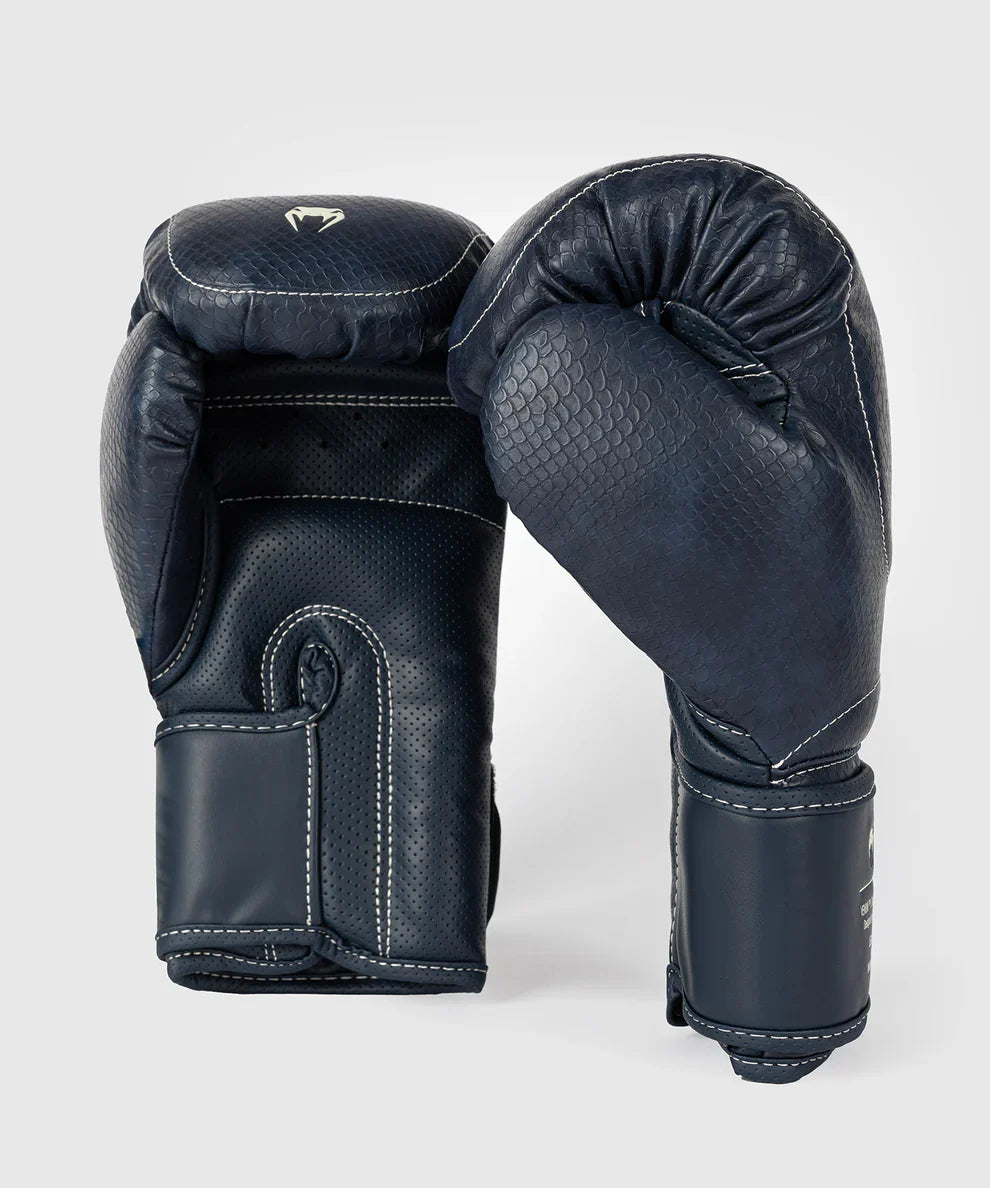 Venum Boxhandschuhe Impact Evo Scales – Nachtblau