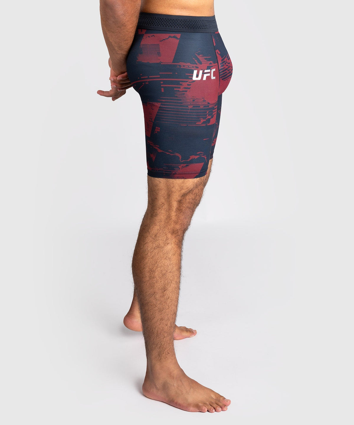 Venum UFC MMA Shorts Zenith - Marineblau/Bordeauxrot/Silber