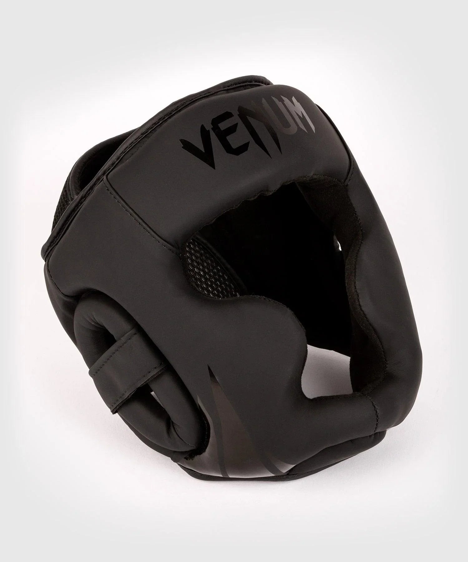 Venum Challenger Kinder-Kopfschutz – Schwarz/Schwarz
