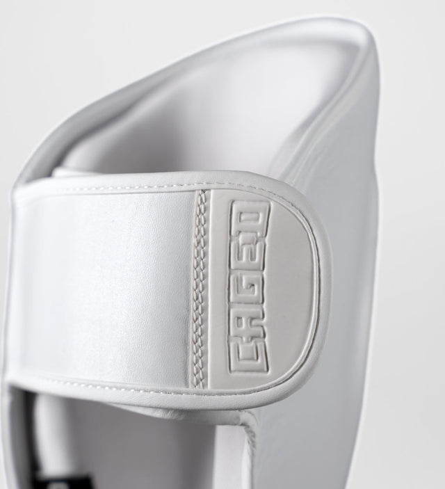 Caged Schienbeinschoner 'X' Series - Weiss/Weiss - The Fight Company Deutschland