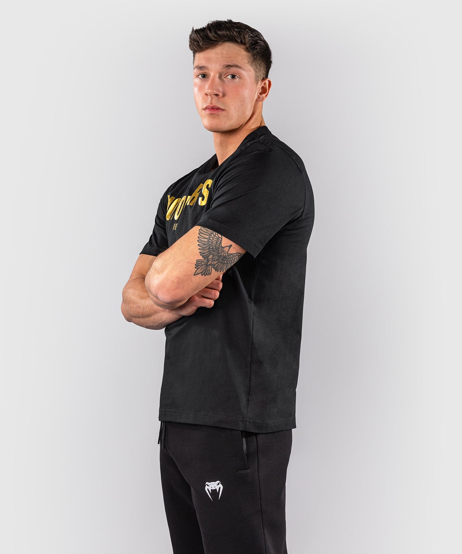 Venum T-Shirt Motocross VT - Schwarz/Gold