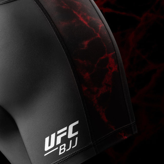 Hayabusa x UFC BJJ Kompressionsshorts Damen - Schwarz/Rot