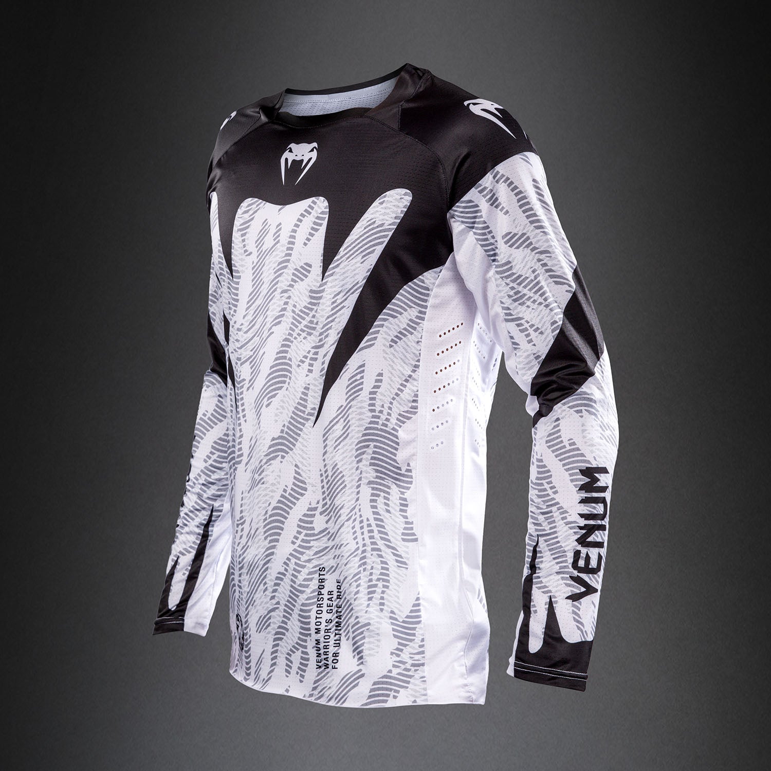 Venum MX Elite Longsleeve - Weiß