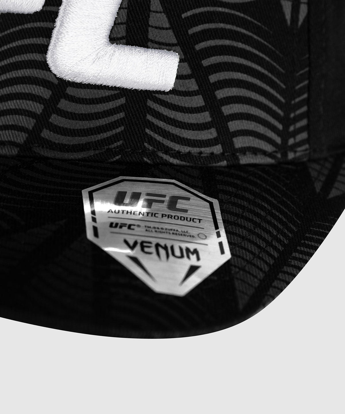 Venum UFC Cap Zenith - Schwarz/Weiß/Orange
