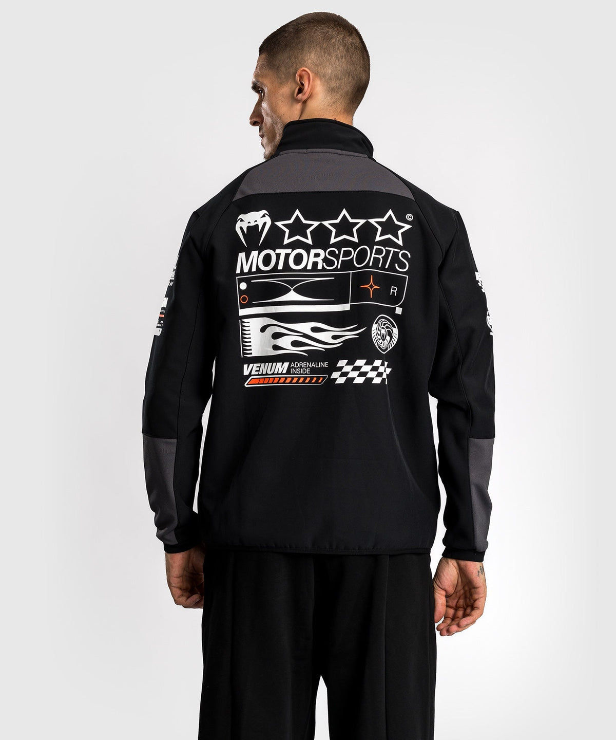 Venum Motorsport Softshell Jacke - Schwarz