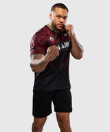 Venum T-Shirt Bulgarian Top Team - Schwarz/Rot