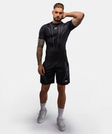 Venum Rashguard Streamline Kurzarm - Schwarz/Weiß