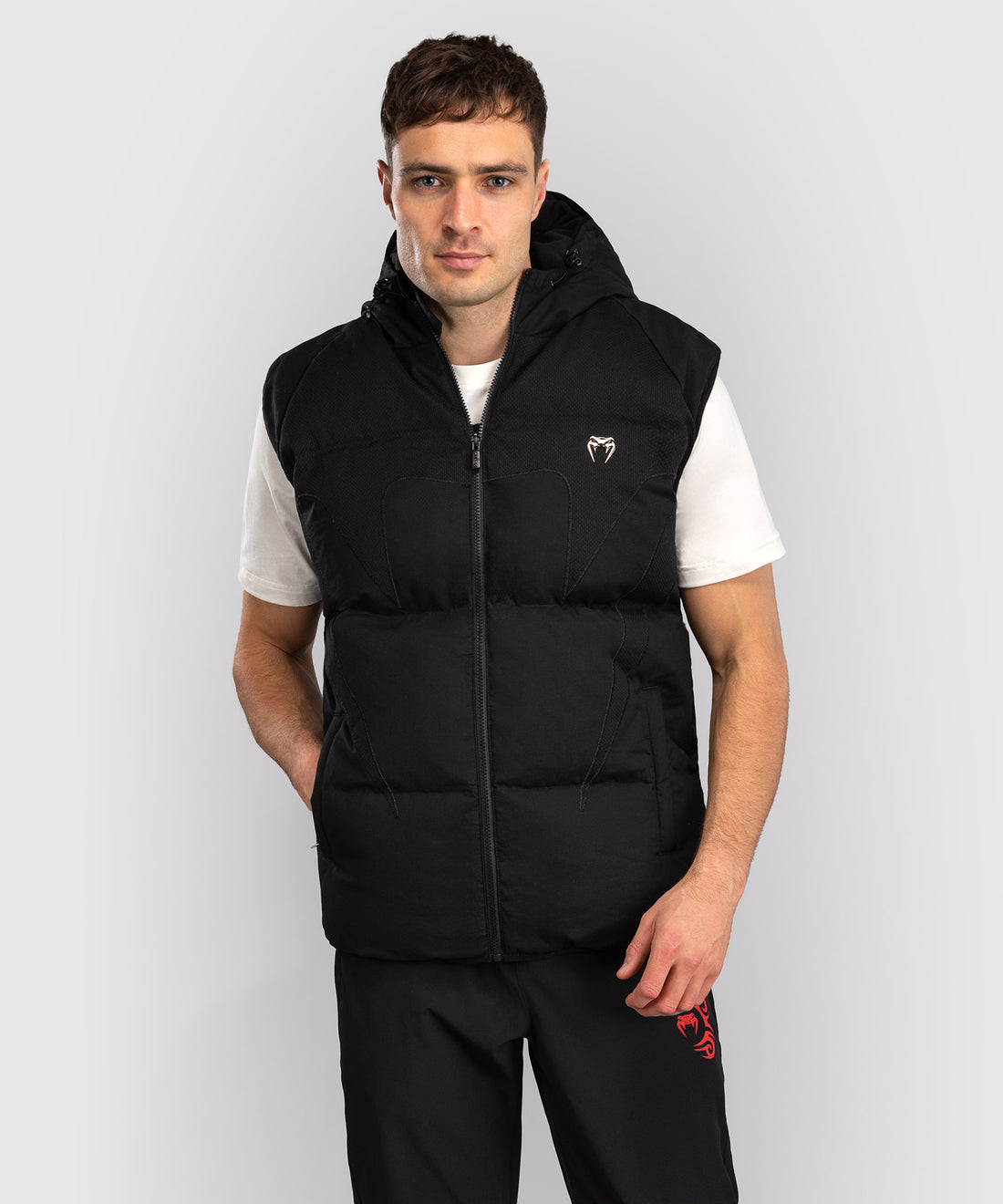 Venum Bodywarmer Attack Urban Gi Down – Schwarz
