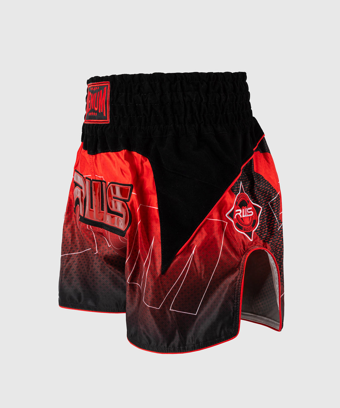 Venum x RWS 2.0 Muay Thai Shorts – Schwarz/Rot