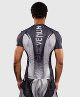 Venum Rashguard Galactic 3.0 Kurzarm – Offwhite/Schwarz