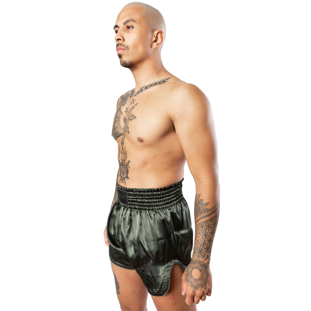 8 WEAPONS Muay Thai Shorts Strike - Olive