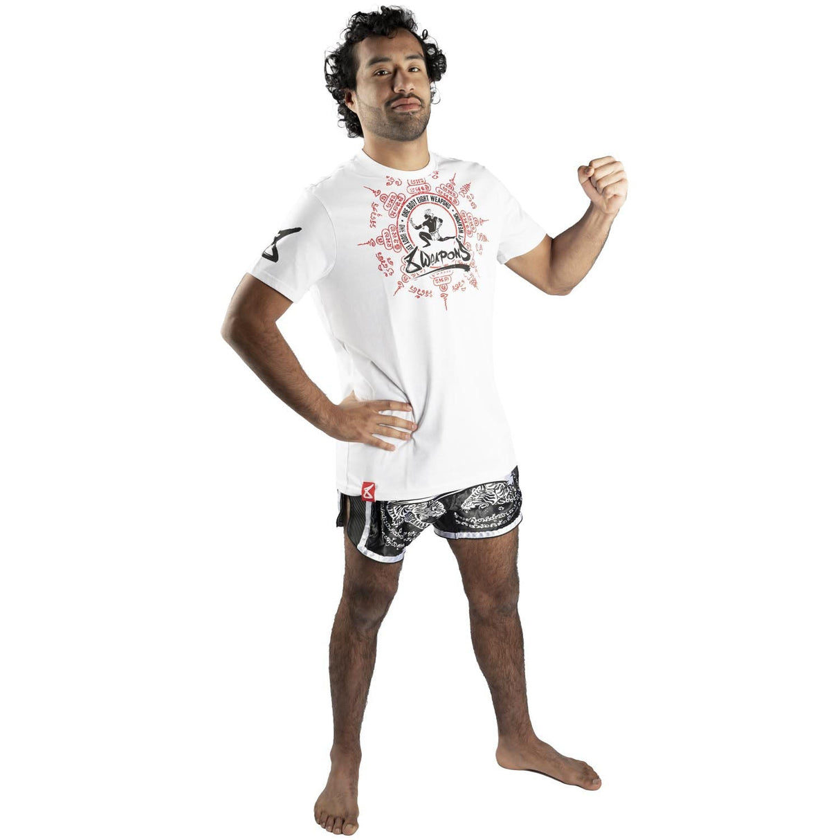 8 WEAPONS T-Shirt Eight Ways Yant - Weiß