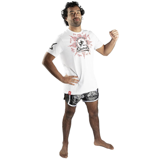 8 WEAPONS T-Shirt Eight Ways Yant - Weiß
