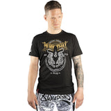 8 WEAPONS T-Shirt Sak Yant Tigers - Schwarz