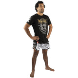 8 WEAPONS T-Shirt Sak Yant Tigers - Schwarz