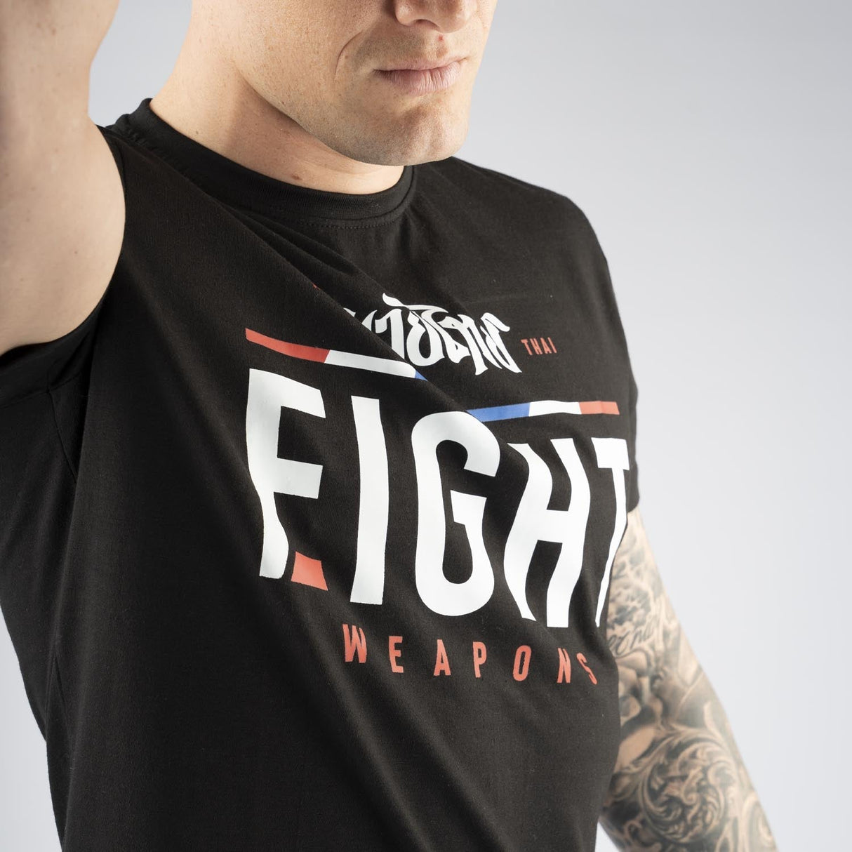 8 WEAPONS T-Shirt The Fight - Schwarz