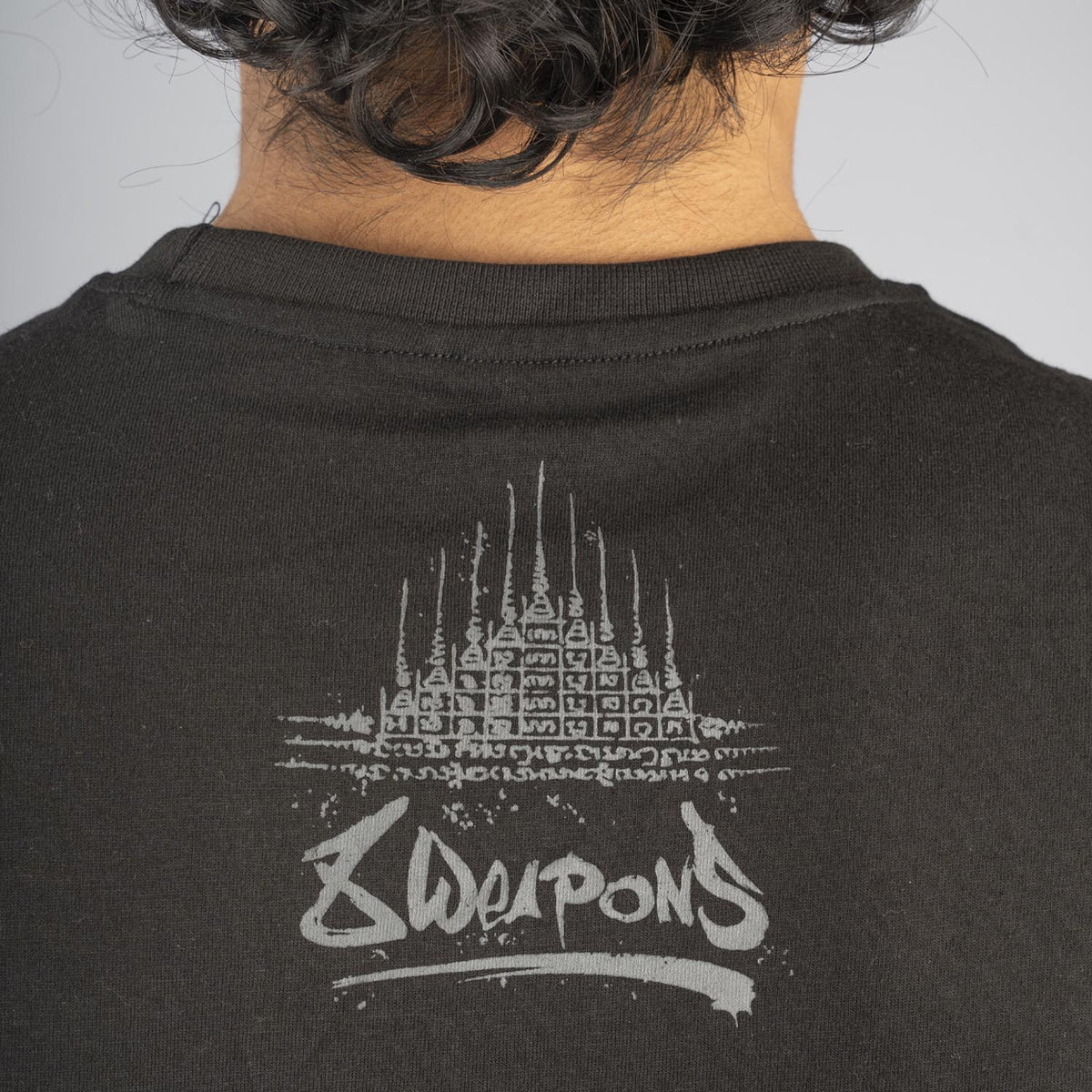 8 WEAPONS T-Shirt Yantra - Schwarz