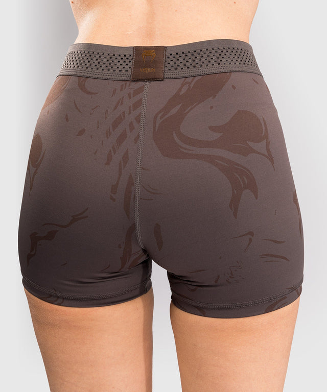 Venum UFC Kompressionsshorts Fusion Damen Fight Week - Braun