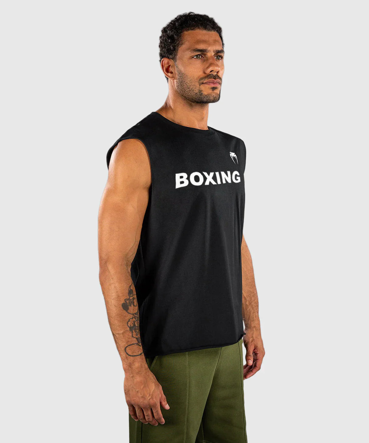 Venum Ärmelloses T-Shirt Boxing – Schwarz