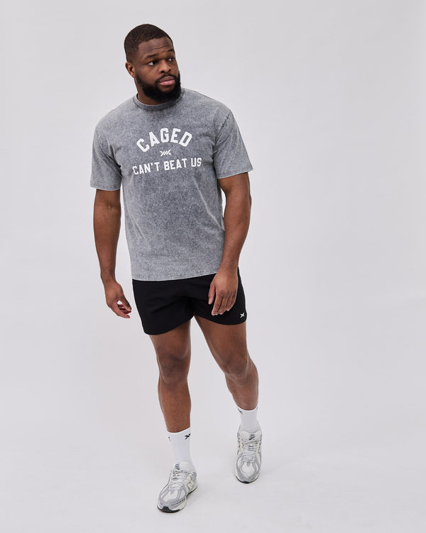 Caged Club T-shirt - Washed Grau