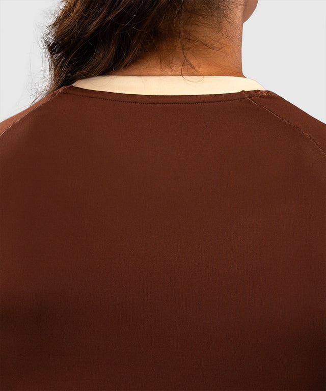Venum Rashguard Viper Langarm Damen - Braun