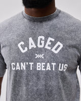 Caged Club T-shirt - Washed Grau