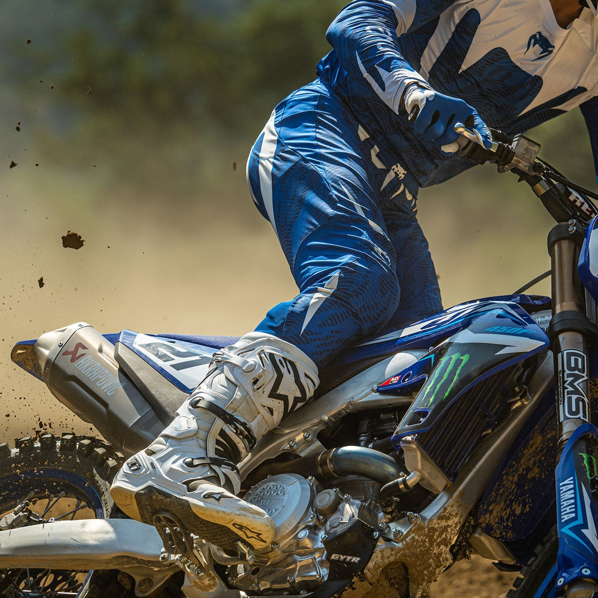 Venum MX Elite Motocross-Hose - Blau