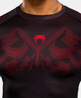 Venum Rashguard Spectre Lange Ärmel - Schwarz/Rot