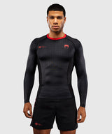 Venum Rashguard x Roger Gracie Lange Ärmel - Schwarz/Rot