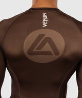 Venum Rashguard x Roger Gracie Academy Lange Ärmel - Dunkelbraun